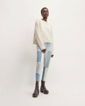 The '90s Cheeky® Mended Jean | Patched Indigo | 26.5" Inseam
