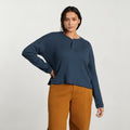 The Organic Cotton Waffle Henley | Atlantic
