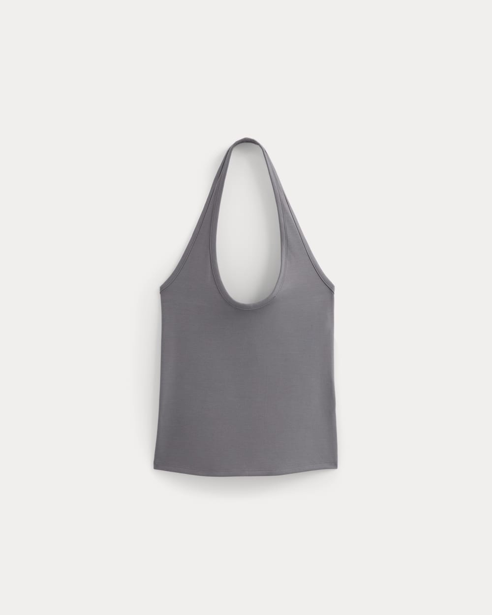 Halter Tank | Charcoal Grey