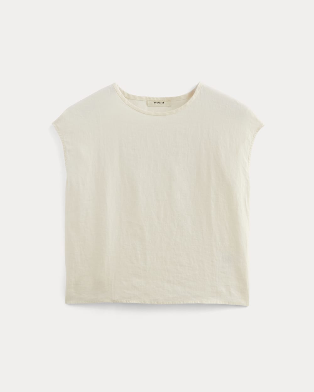 The Muscle Top in Linen | Bone