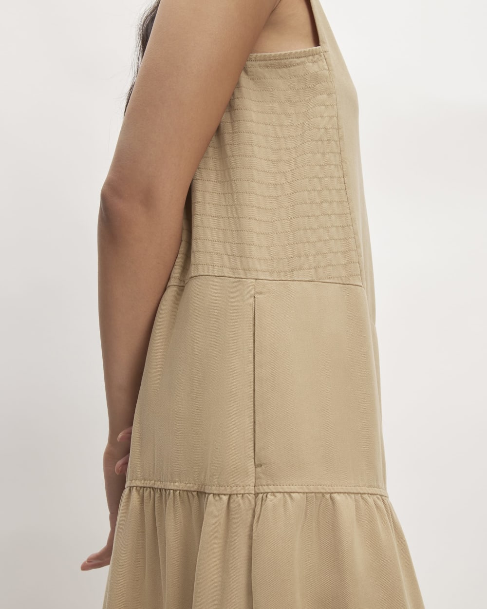 The TENCEL™ V-Neck Dress | Cornstalk