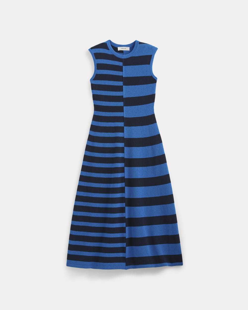Striped Sweater Midi Dress | Imperial Blue/True Navy Duo Stripe