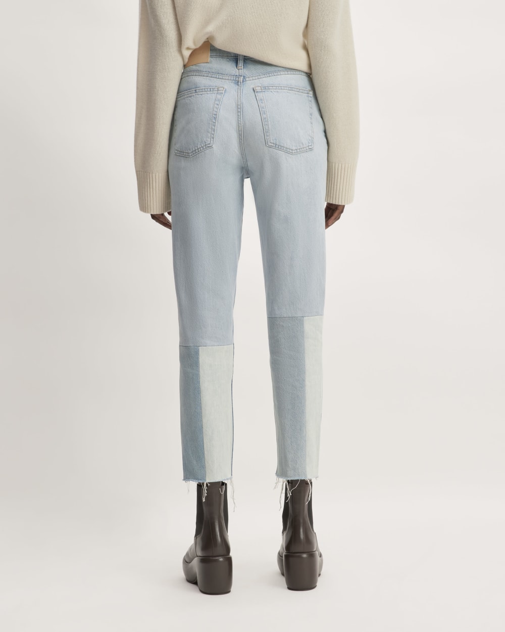 The '90s Cheeky® Mended Jean | Patched Indigo | 26.5" Inseam