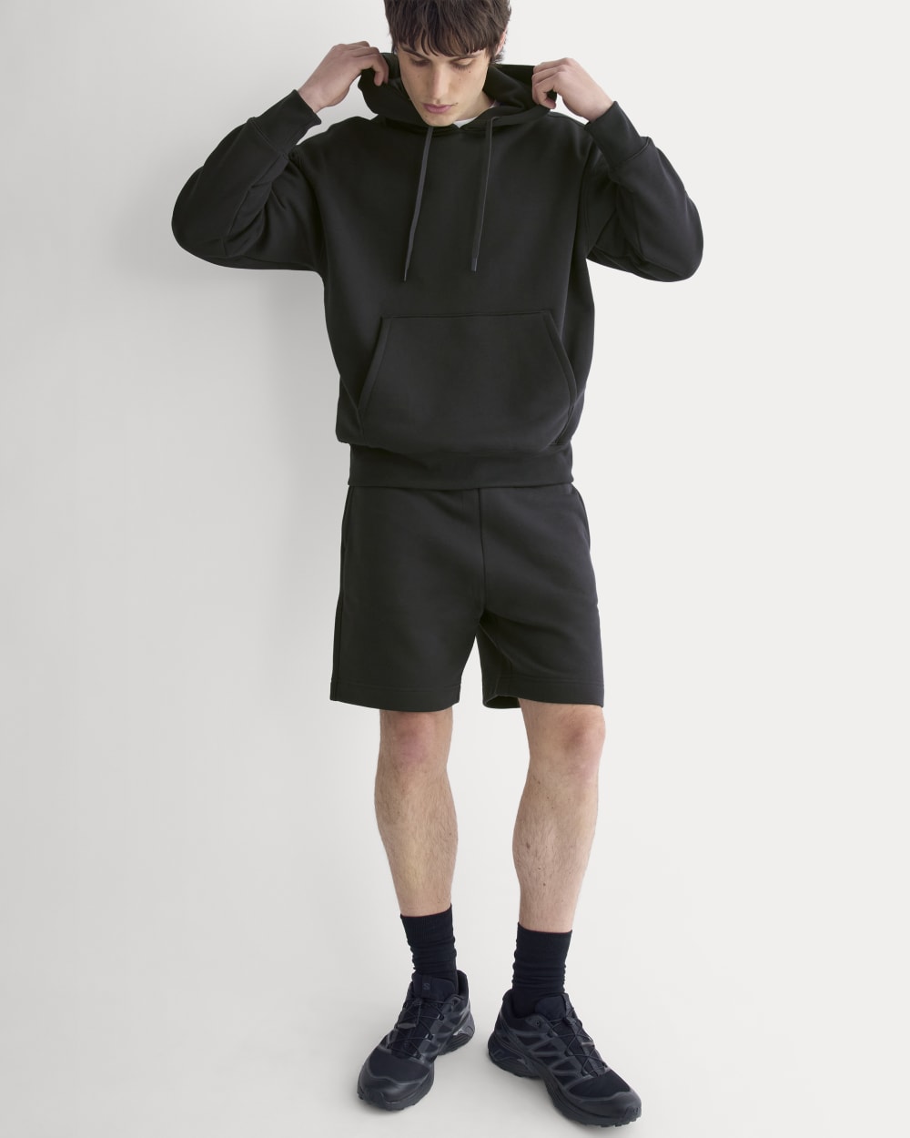 Luxe Fleece Hoodie | Black