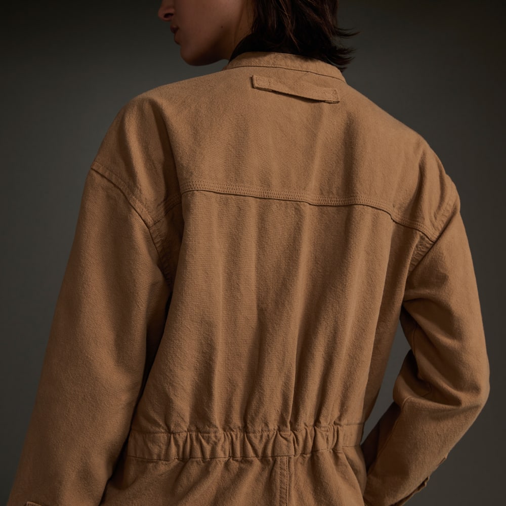 The Canvas Organic Cotton Coverall | Cappuccino
