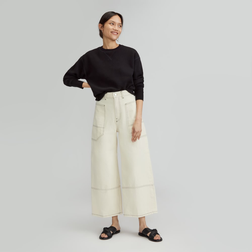 The Cotton-Merino Sweatshirt | Black