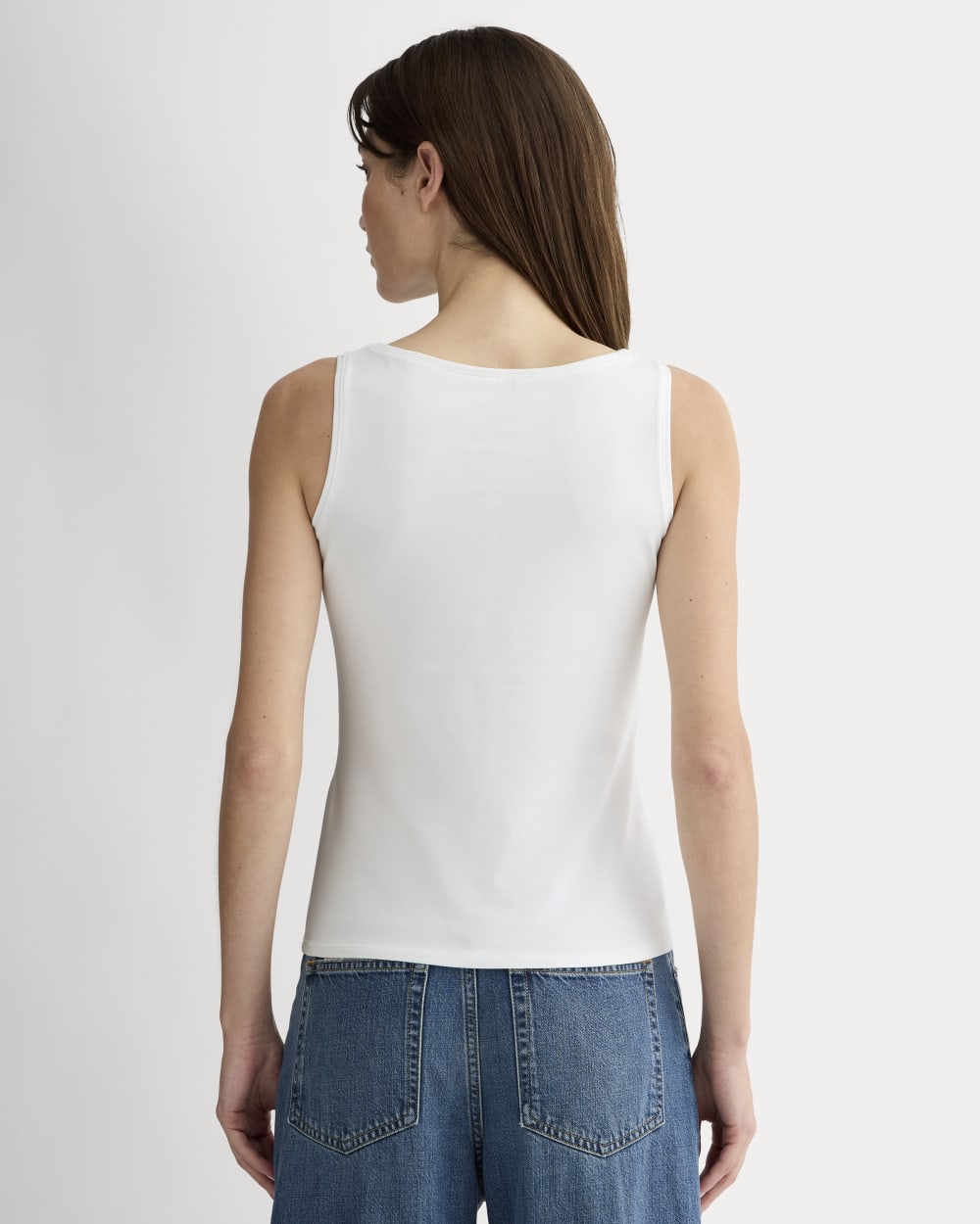 The Form Boatneck Tank | White
