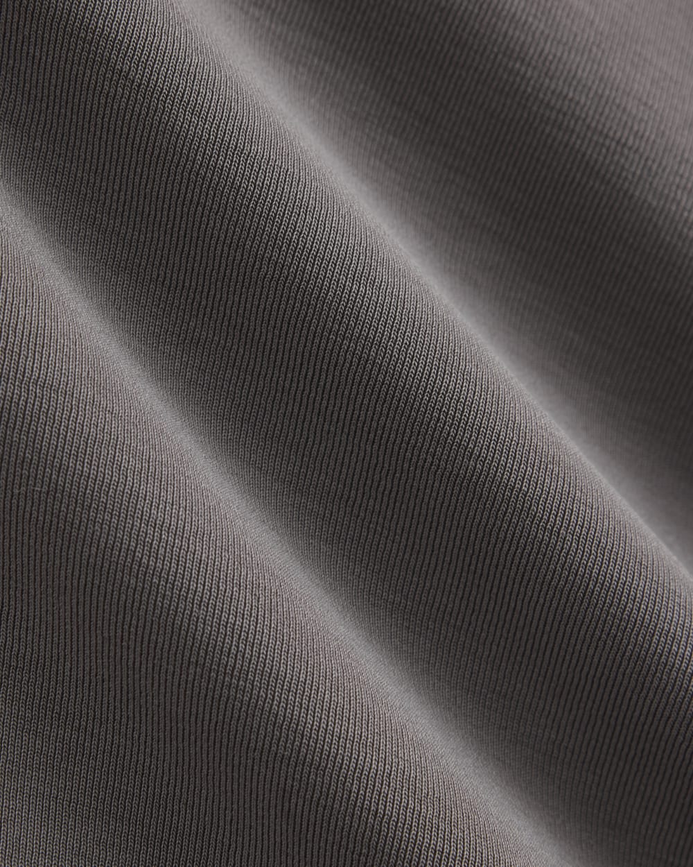Boatneck Cap-Sleeve Top in Butterknit | Charcoal Grey