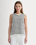 The Mariner Tank | Black / Canvas Tan