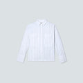 The Boxy Oxford | Mint / White