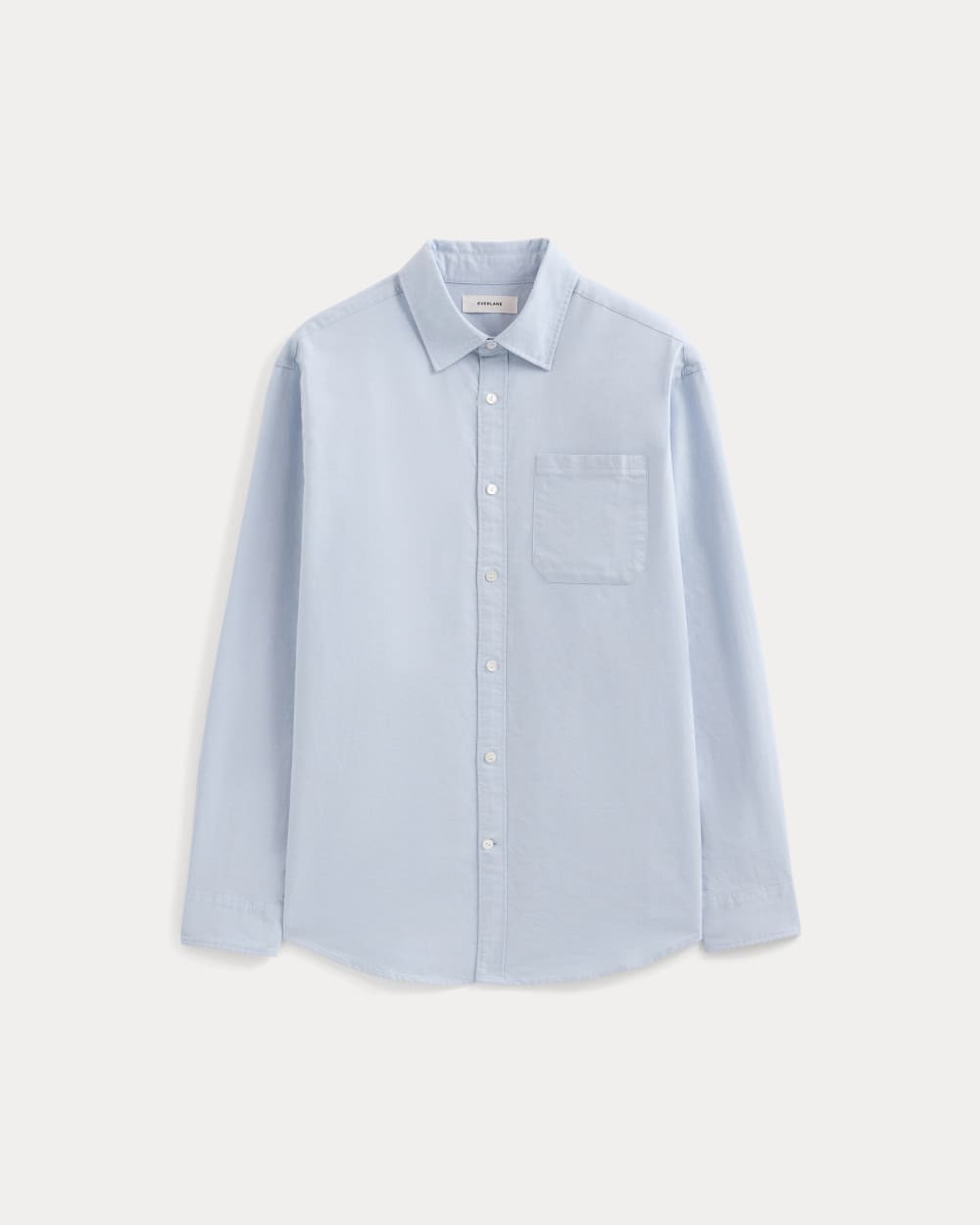 Lightweight Oversized Oxford | Light Blue