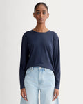 The Air Long-Sleeve Tee | Navy