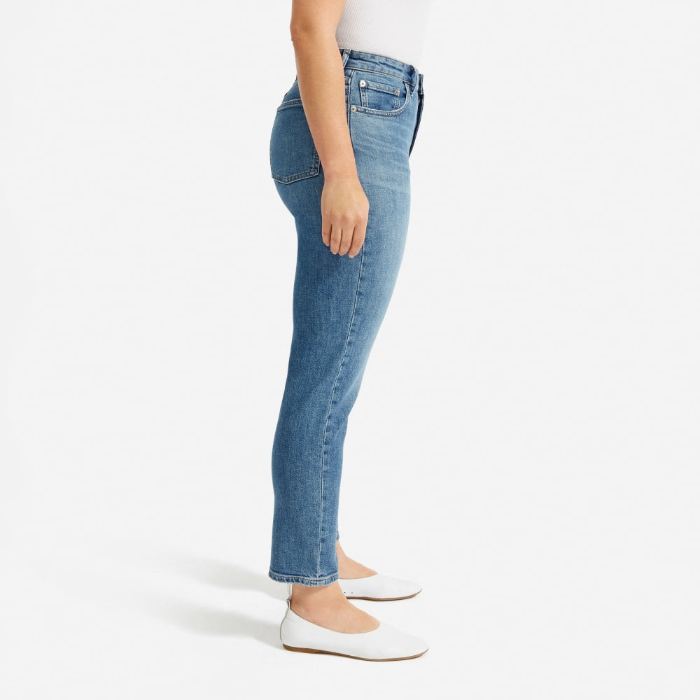 The Super-Straight Jean | Medium Blue Wash | Regular
