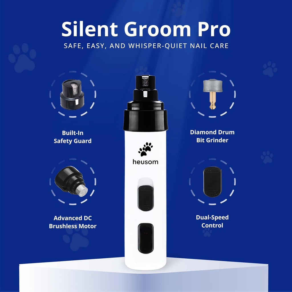 Silent Groom Pro Pet Nail Grinder