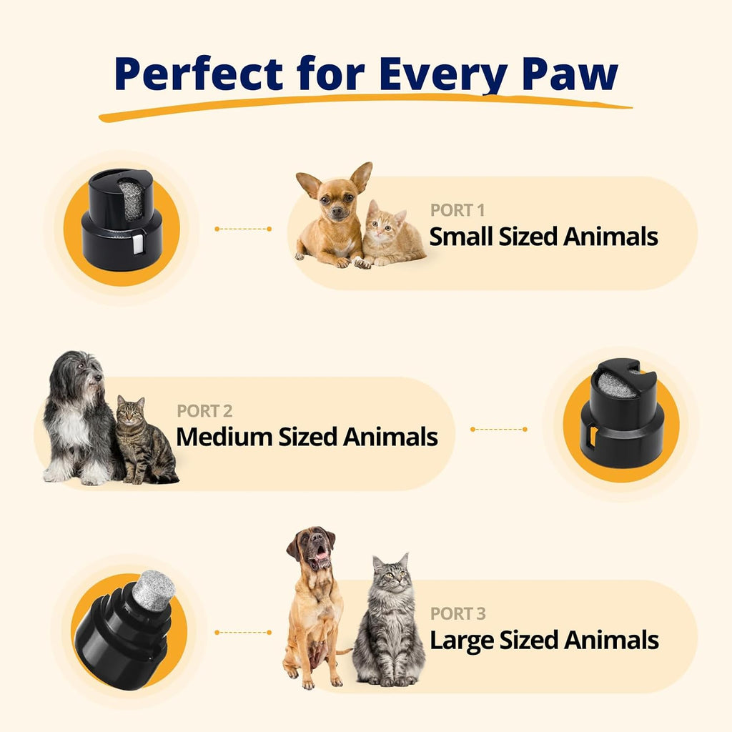 Silent Groom Pro Pet Nail Grinder