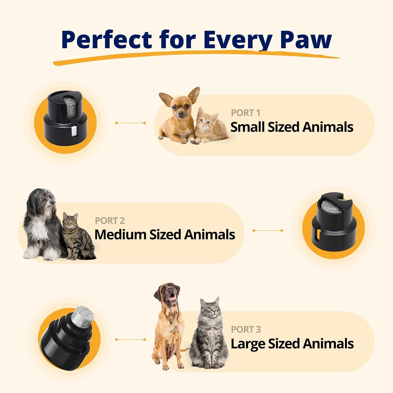 Silent Groom Pro Pet Nail Grinder