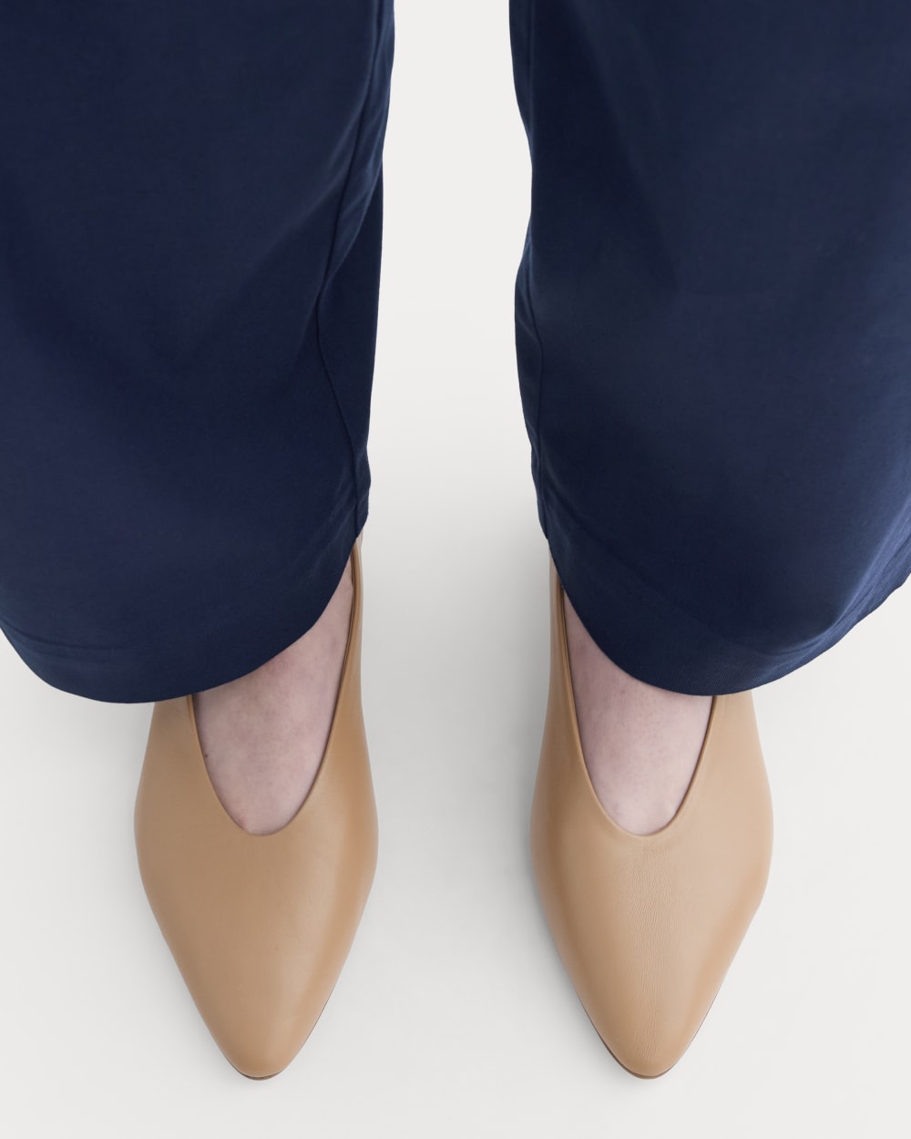 Made in Italy Almond-Toe Flat | Affogato