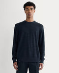 The Cotton Linen Pullover | Navy