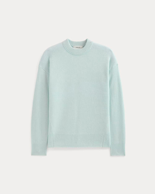 Cashmere Boyfriend Sweater | Chalk Blue