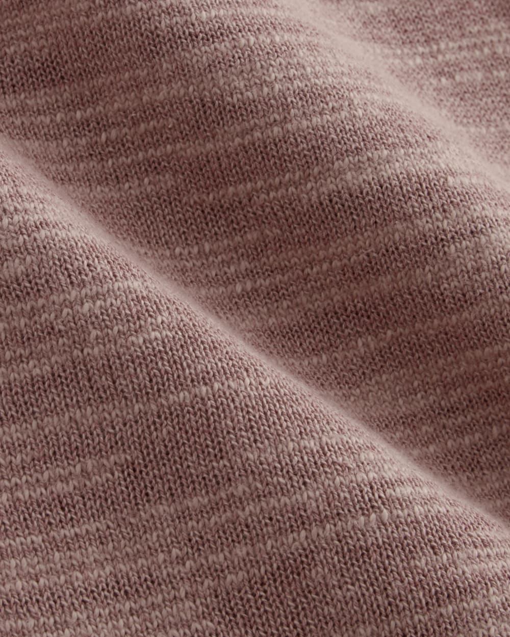The Muscle Sweater in Cotton Linen | Rose Dusk