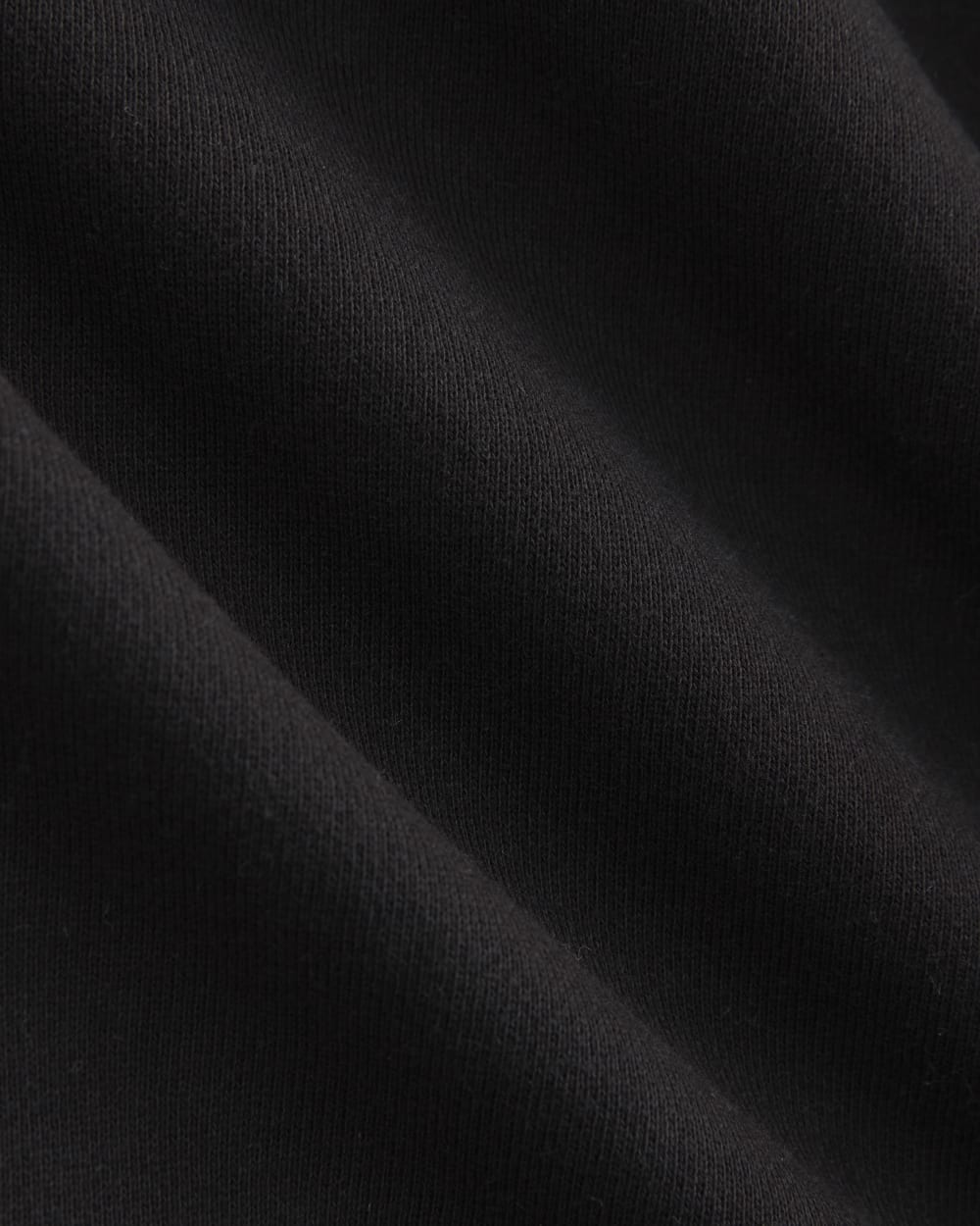 Lightweight Terry Sweatshirt | Black