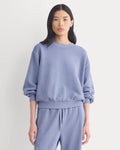 Lightweight Terry Blouson Crew | Velvet Morning