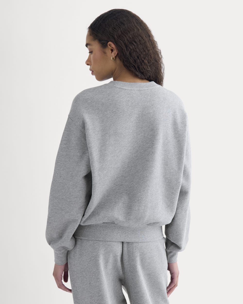 Lightweight Terry Blouson Crew | Vintage Heather Grey