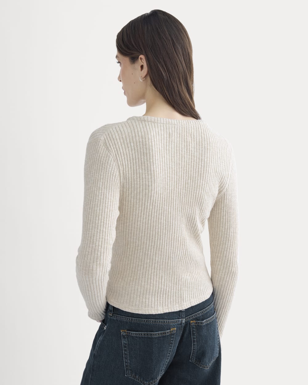 The Cozy Rib Cardigan | Peyote / Bone