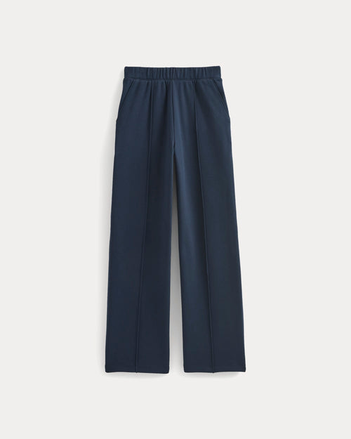 Lightweight Terry Pintuck Sweatpant | Navy