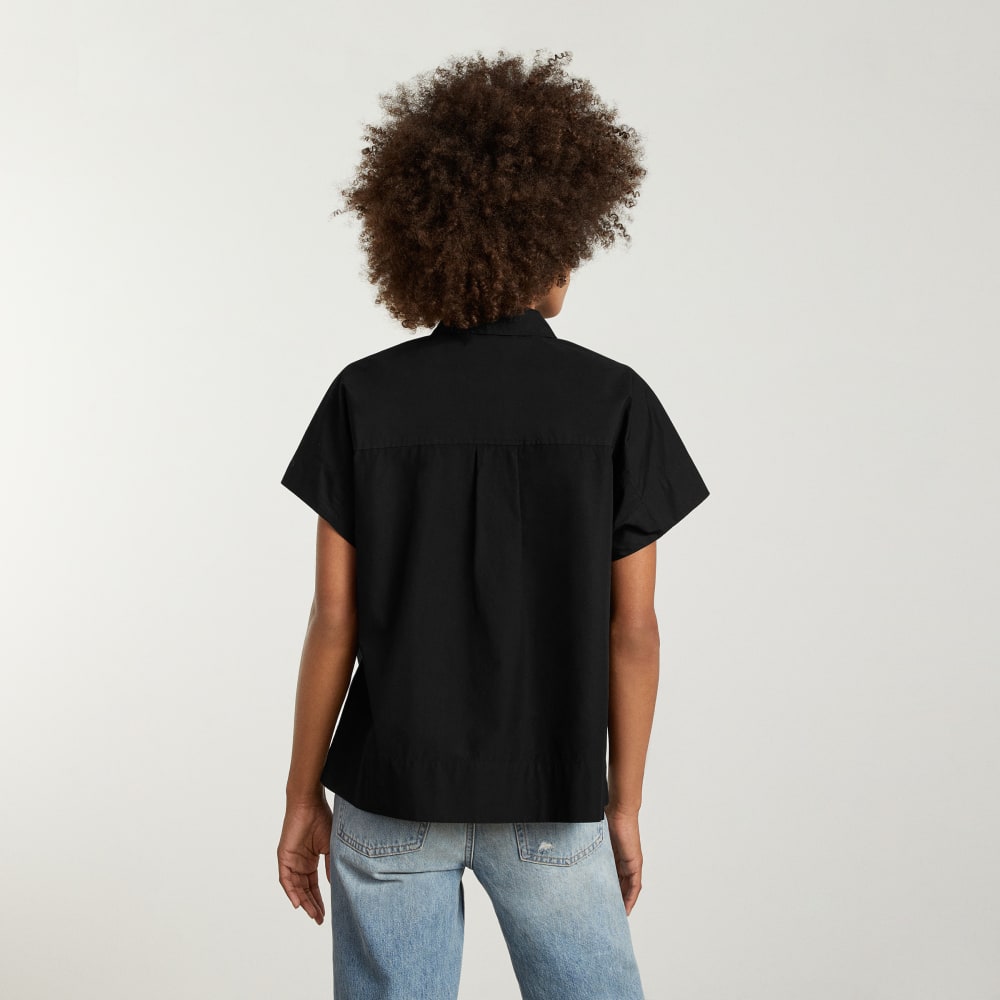 The Short-Sleeve Box Shirt | Black