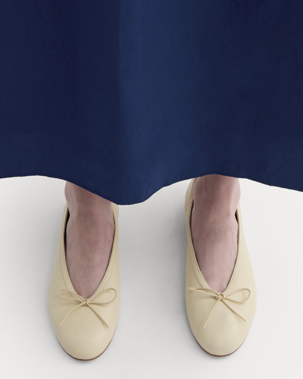 Made in Italy Ballet Flat | Crema