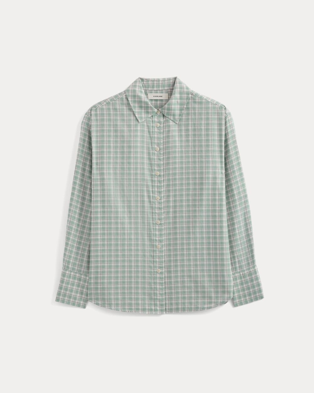 Everyday Shirt in Silky Cotton | Gray Mist