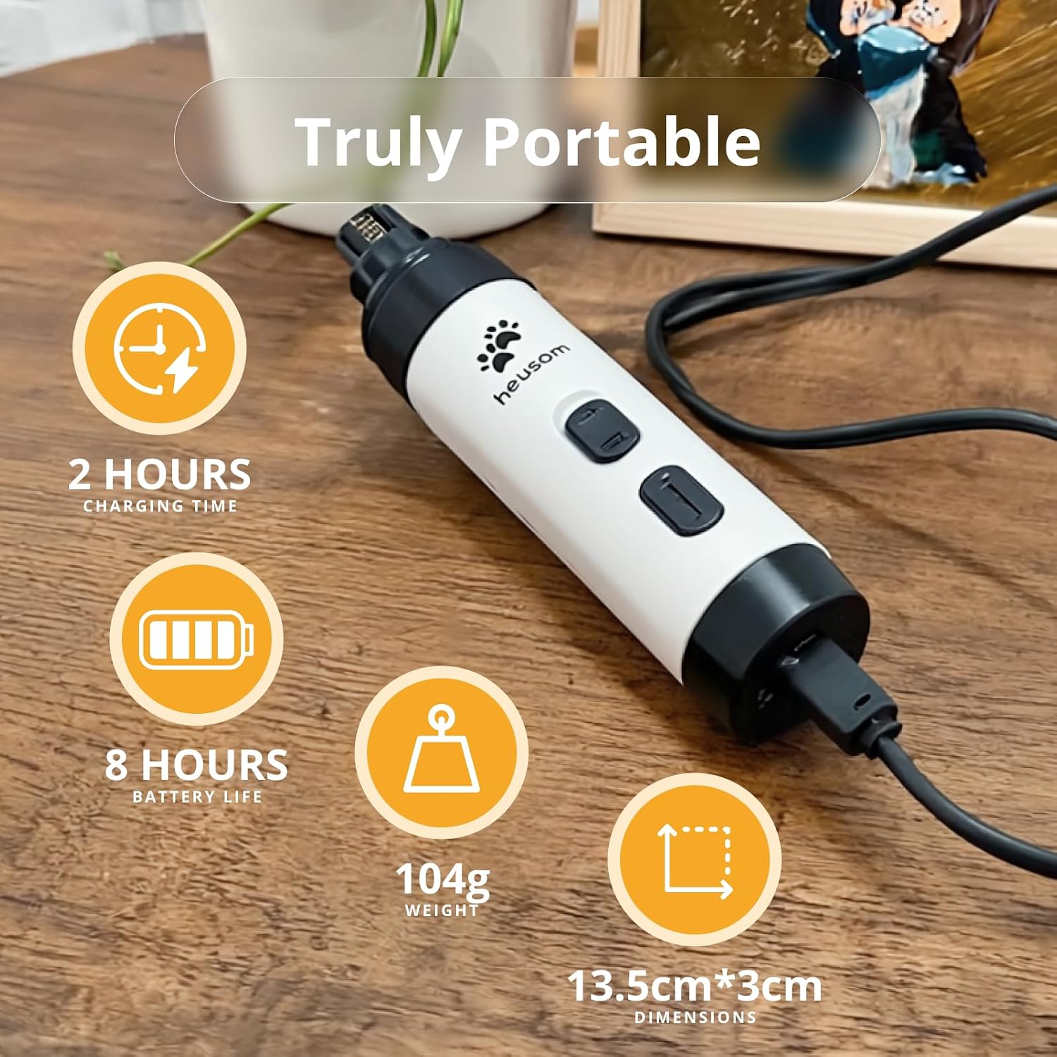 Silent Groom Pro Pet Nail Grinder