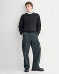 90s Baggy Cargo Pant | Washed Black