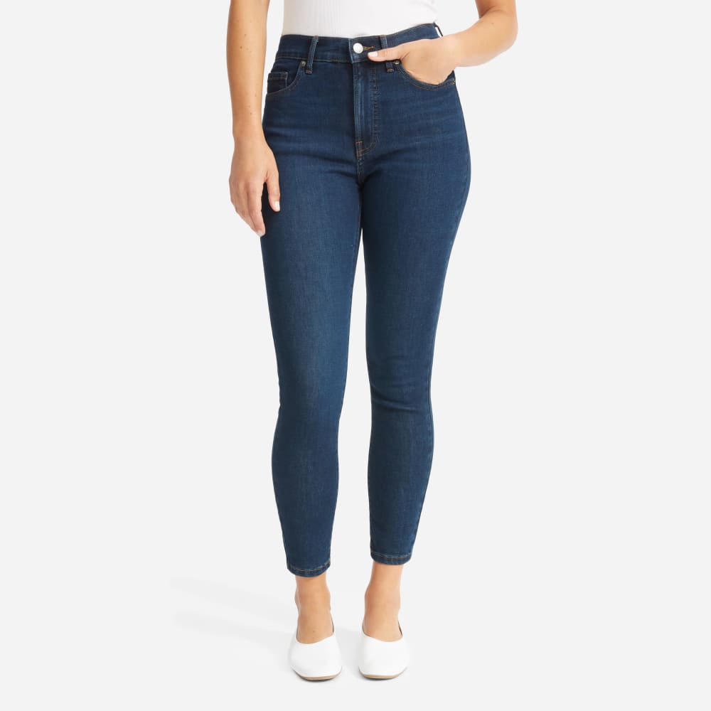 The Authentic Stretch High-Rise Skinny | Dark Blue Wash | 26.5" Inseam