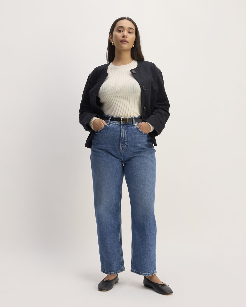 The Way-High® Hourglass Jean | Mid Indigo | 27 1/2" Inseam