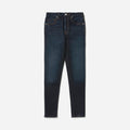 The Curvy Authentic Stretch High-Rise Skinny Jean | Dark Blue Wash | 26.5" Inseam
