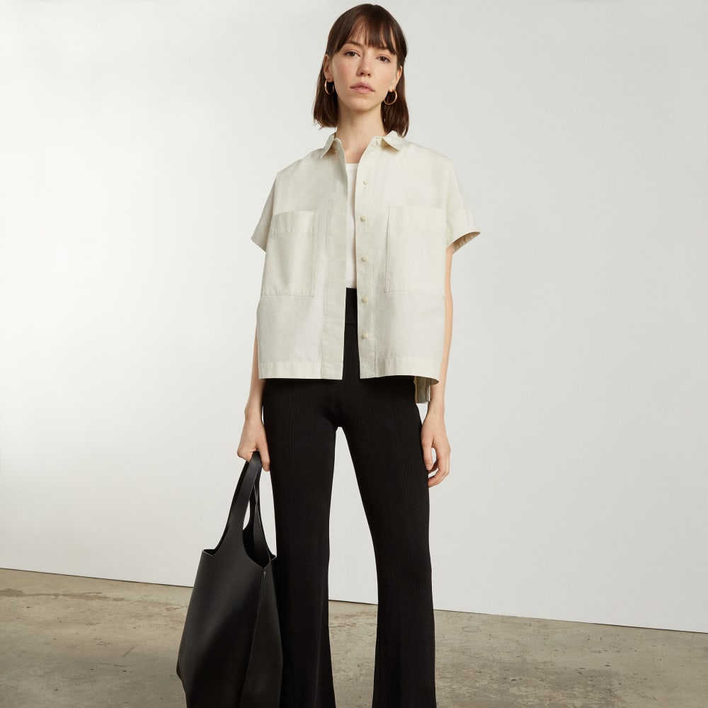 The Short-Sleeve Box Shirt | Sage