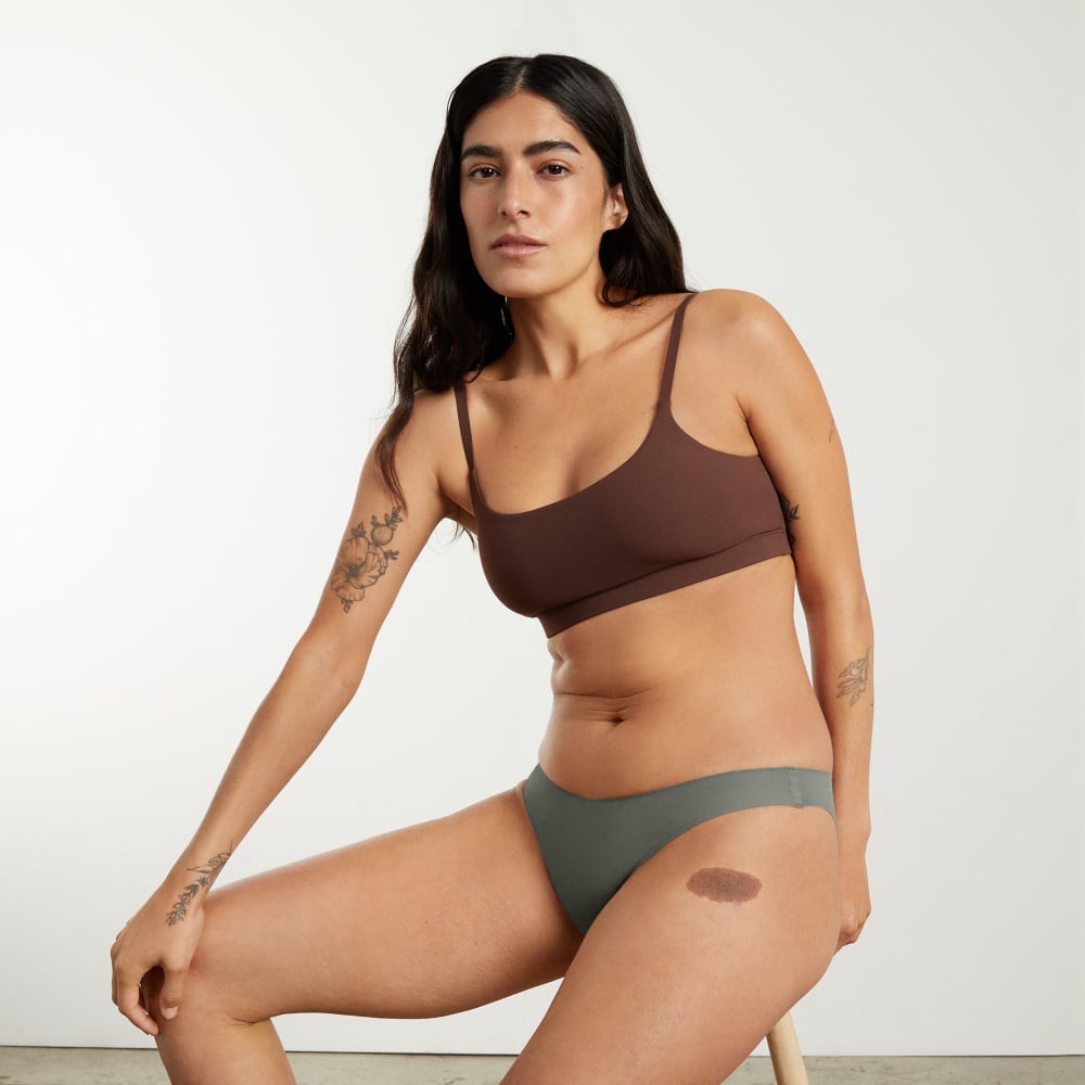 The Invisible Bikini | Pewter Green