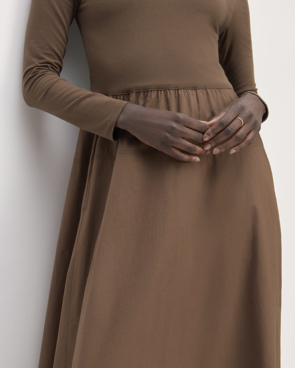 The Long-Sleeve Riviera Dress | Cocoa