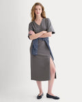Weekend Tee Midi Dress | Charcoal Grey