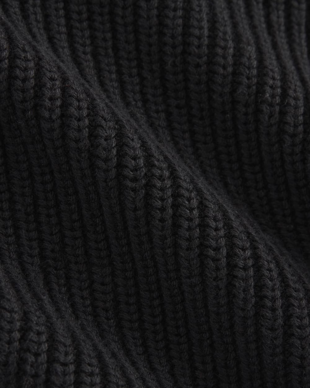Shrunken Cardigan in Everyday Cotton | Black