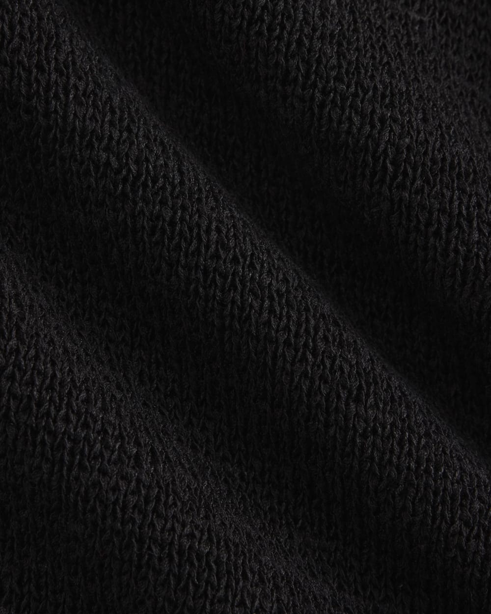 Racerback V-Neck Sweater | Black