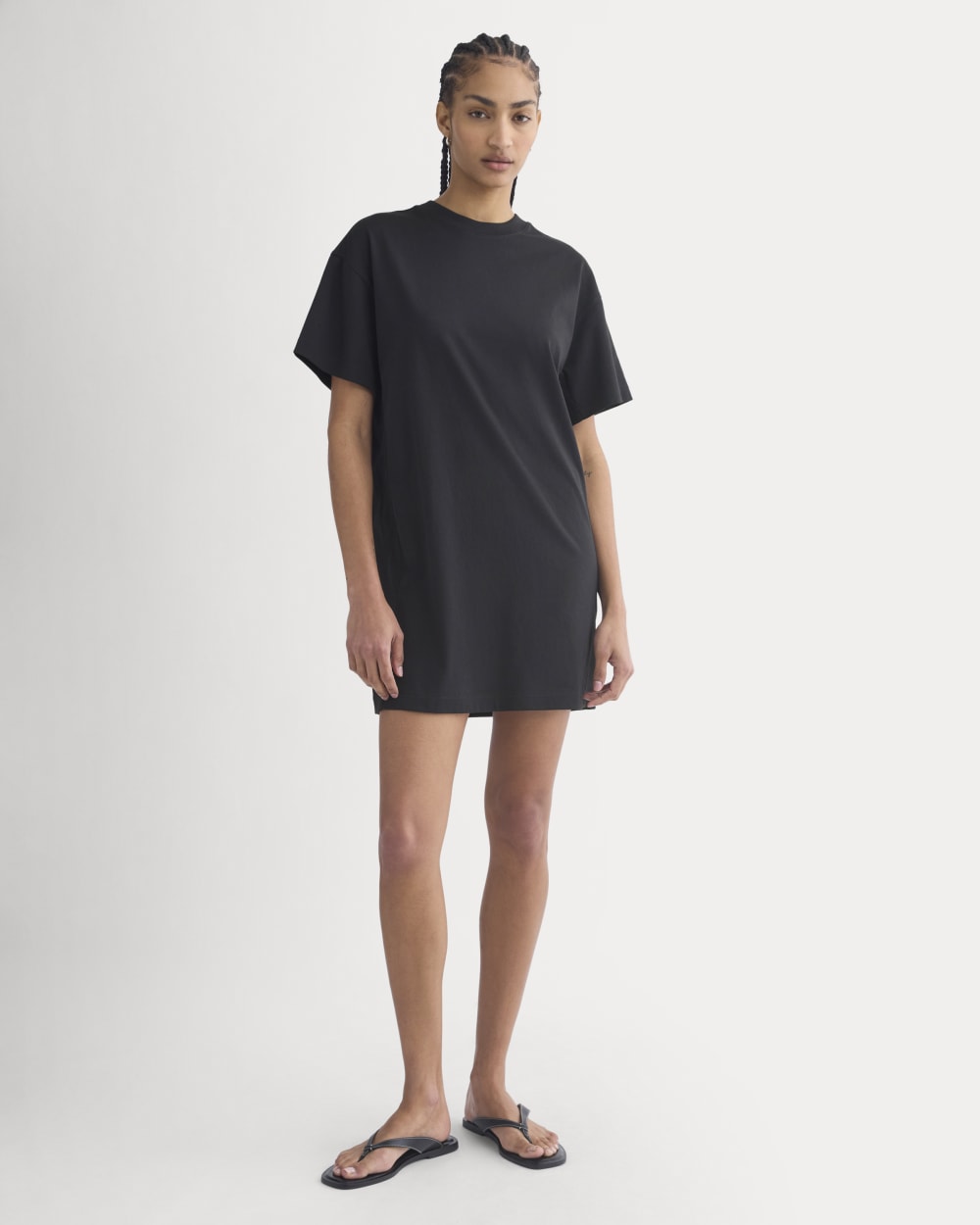 Weekend Tee Mini Dress | Black