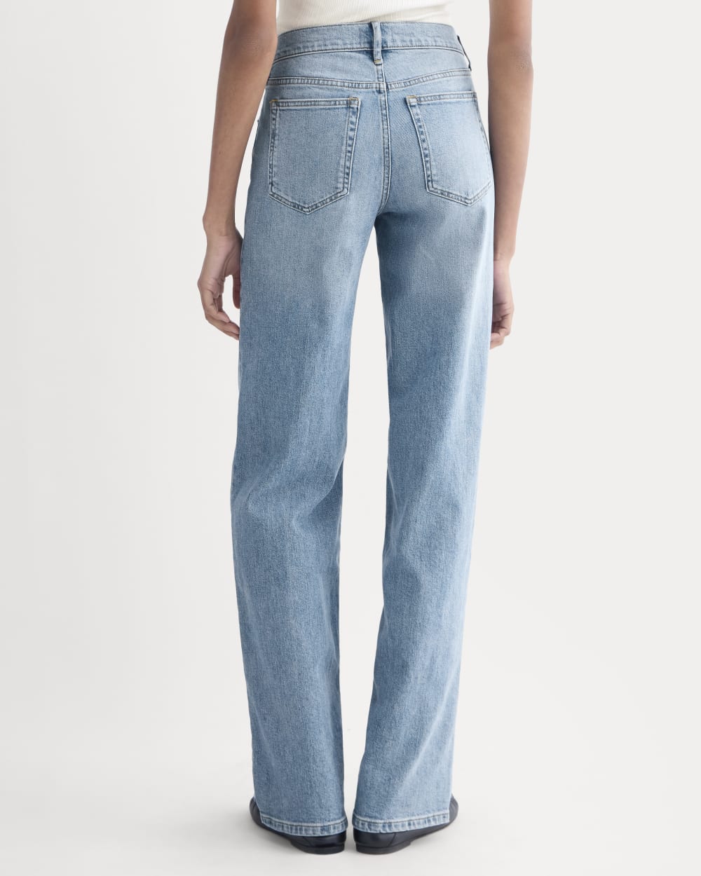 The Column Jean | Vintage Light Indigo | 33" Inseam