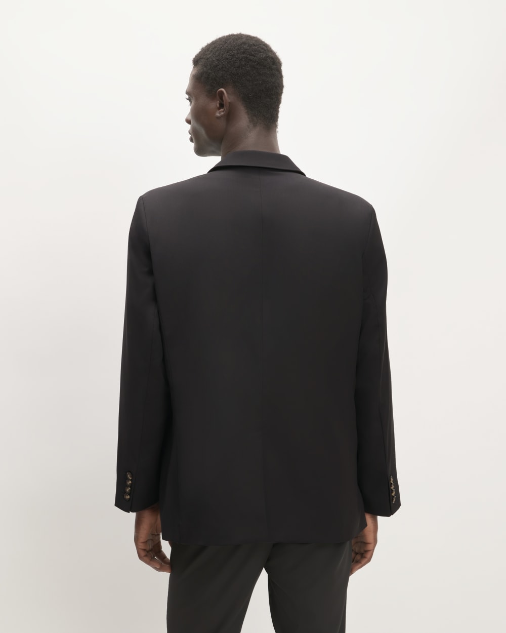 The Italian Wool Jacket |  Black