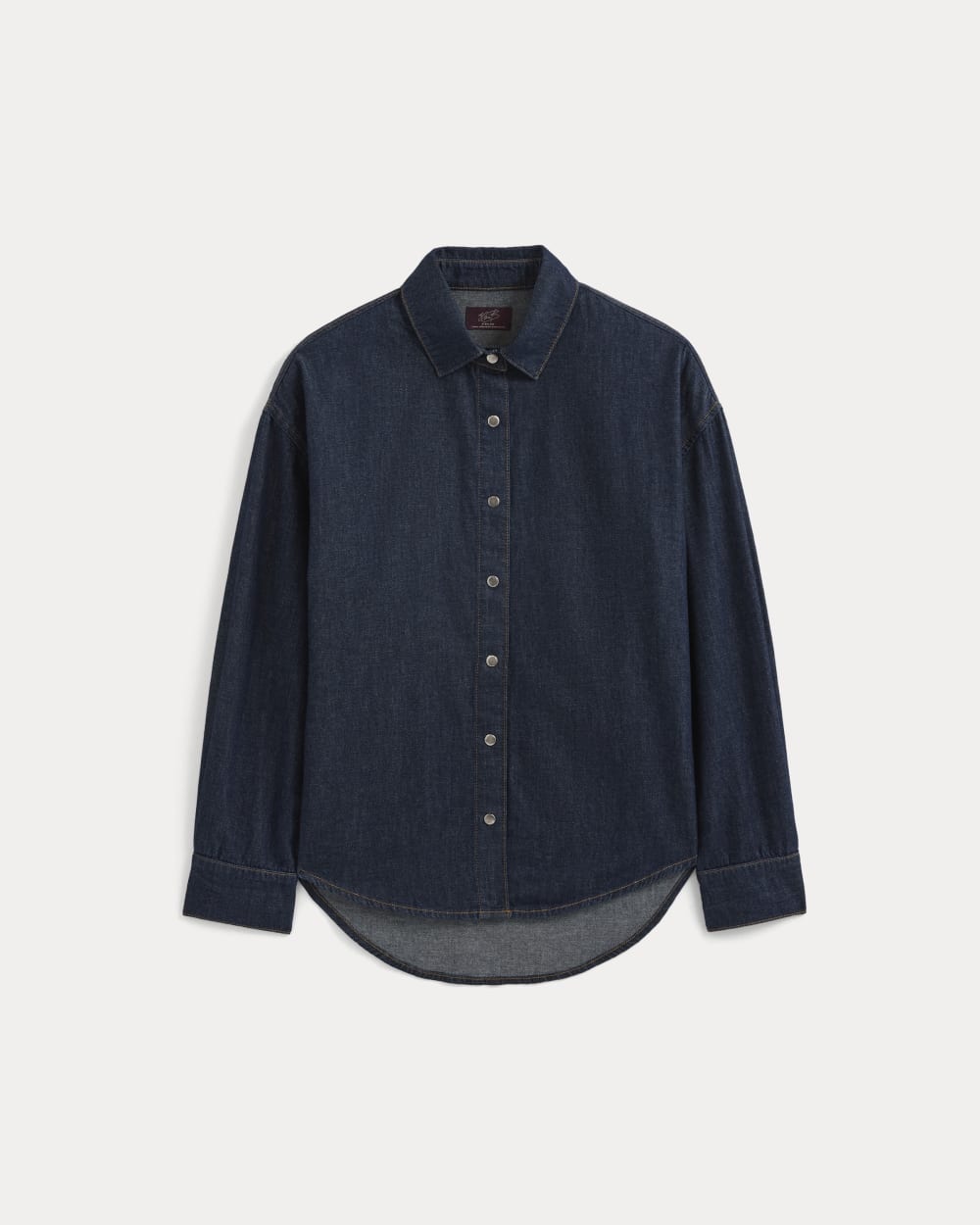 Everlane x Elena Bonvicini Balboa Button-Up Shirt | Deep Bay Indigo