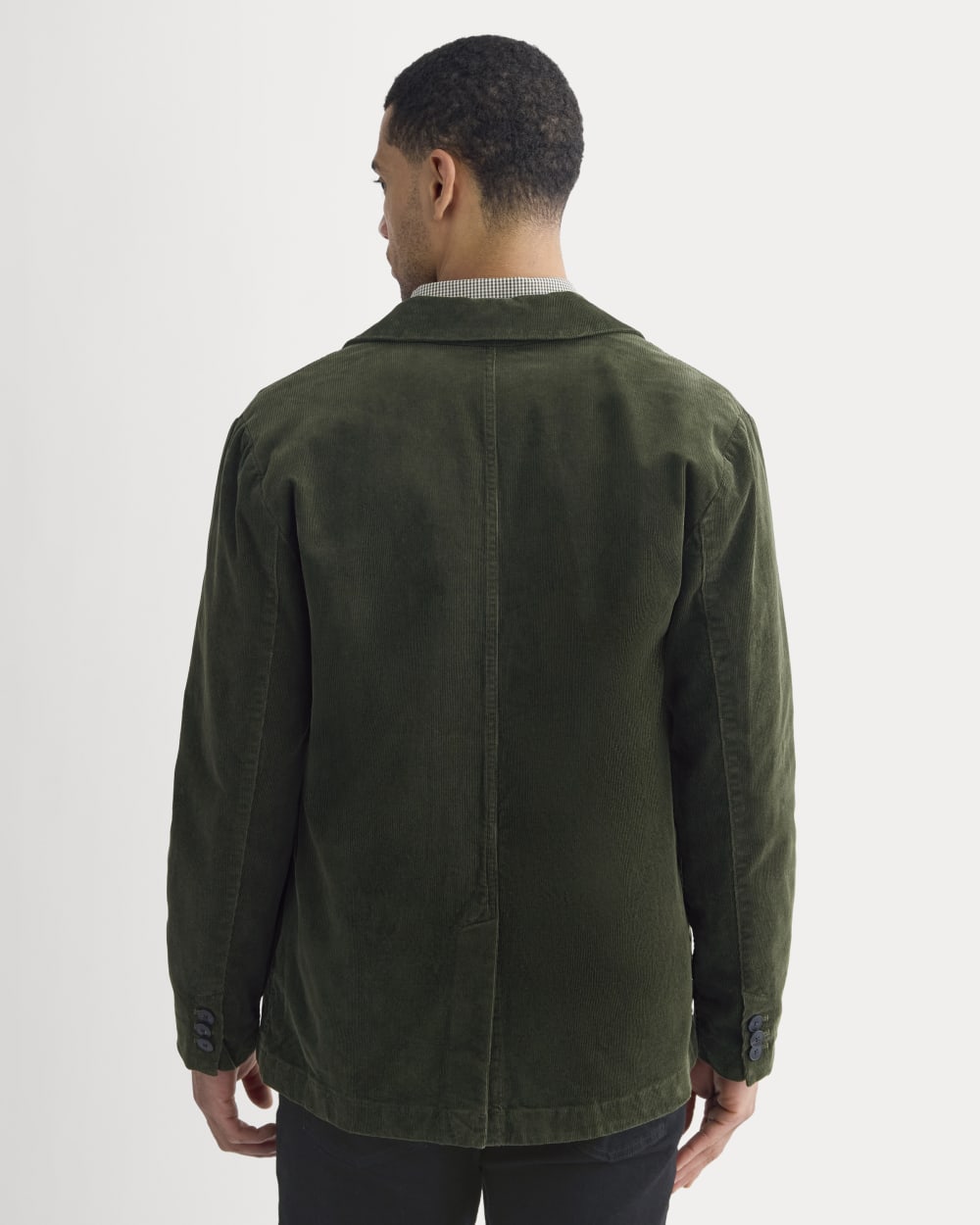 Fine Wale Corduroy Chore Blazer | Dark Forest