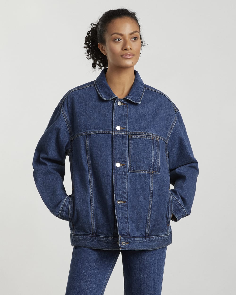 The Everyone Denim Jacket |  Azure