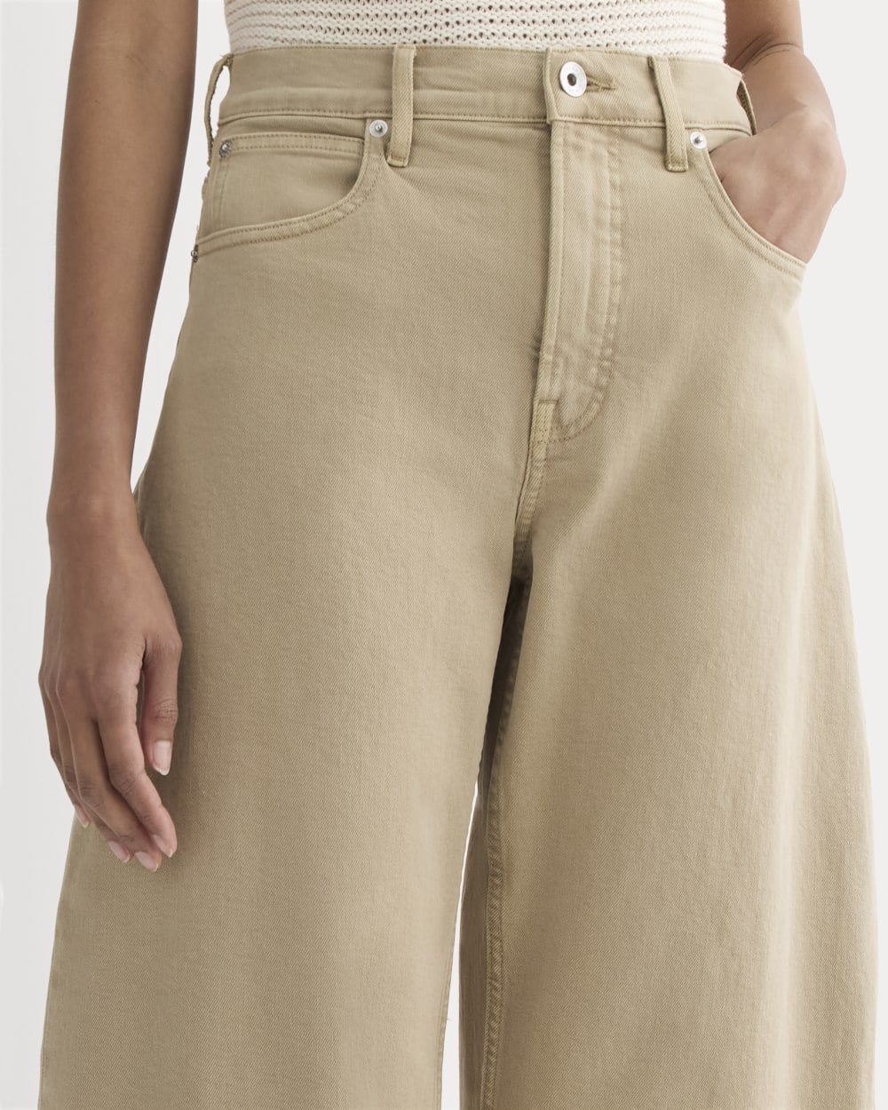 The Way-High® Curve Jean | Garment-Dyed Tan | 27" Inseam